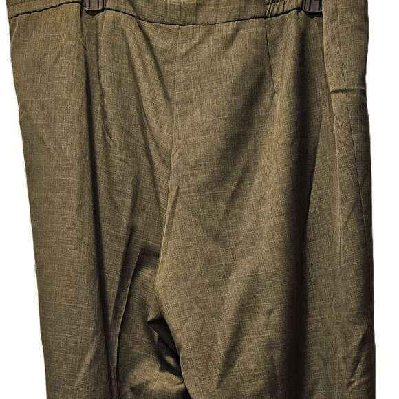 24W Olive Pant Suit Evan Picone - Picture 5 of 9